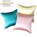 High Quality Solid Color Silk Back Cushion Cover MIC2723255881