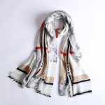 Fashion Gemortic Style Printing Wool Scarf for Women MIC710338130