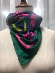 Low MOQ Digital Printing Square Polyester Scarf MIC446197606