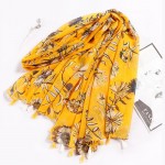 Custom Print Polyester Scarf with Fringe MIC3515066795