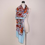 Custom Digital Printing Silk Mix Cashmere Winter Blended Scarf MIC3502513471